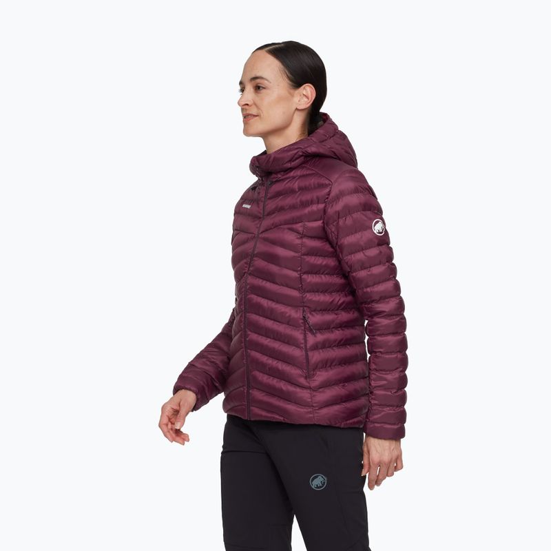 Куртка утеплена жіноча Mammut Albula IN Hooded vin/black 3