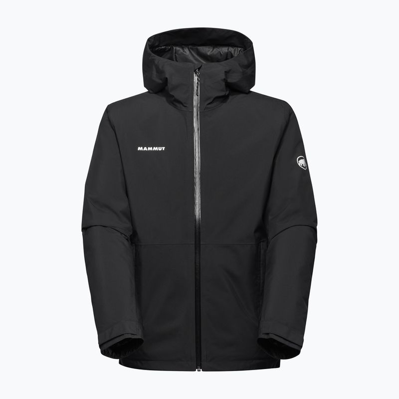 Куртка дощовик чоловіча Mammut Linard HS Thermo Hooded Jacket Men black 7