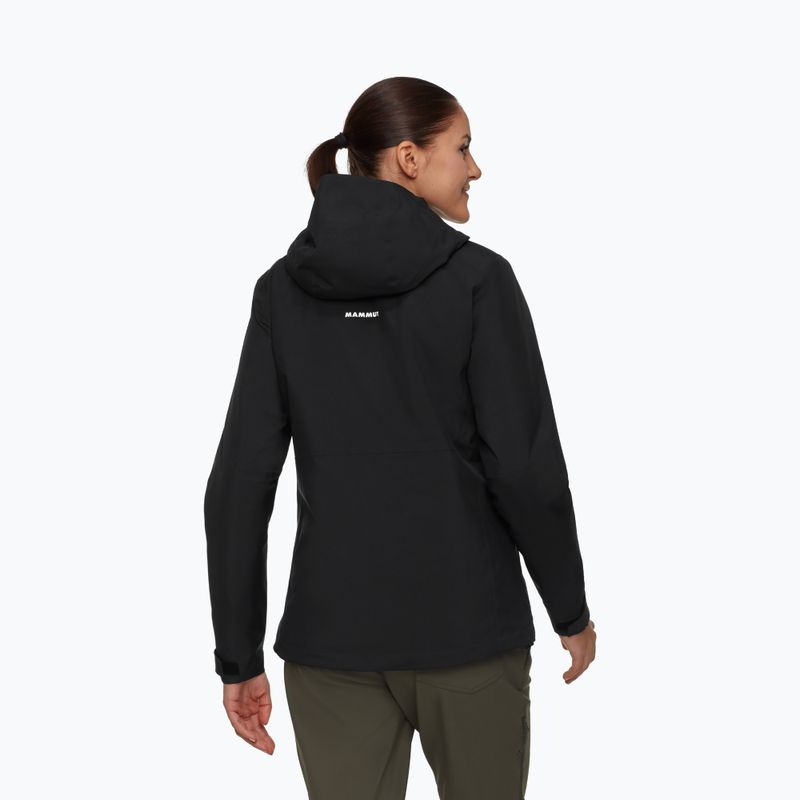 Куртка дощовик жіноча Mammut Linard HS Thermo Hooded Jacket Women black 2