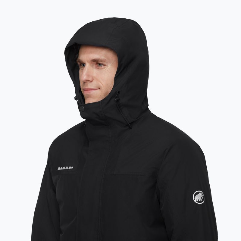 Пуховик чоловіча Mammut Treeline HS Thermo Hooded black 4