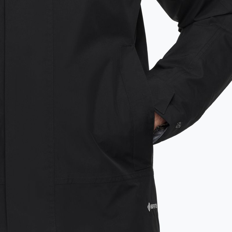 Пуховик чоловіча Mammut Treeline HS Thermo Hooded black 5