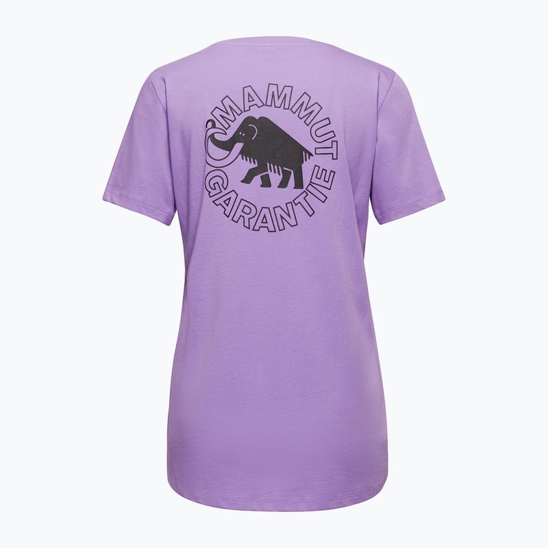 Жіноча футболка Mammut Core Classic lavender 2