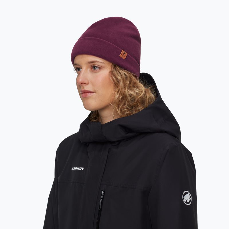 Шапка зимова Mammut Fleece vin 3