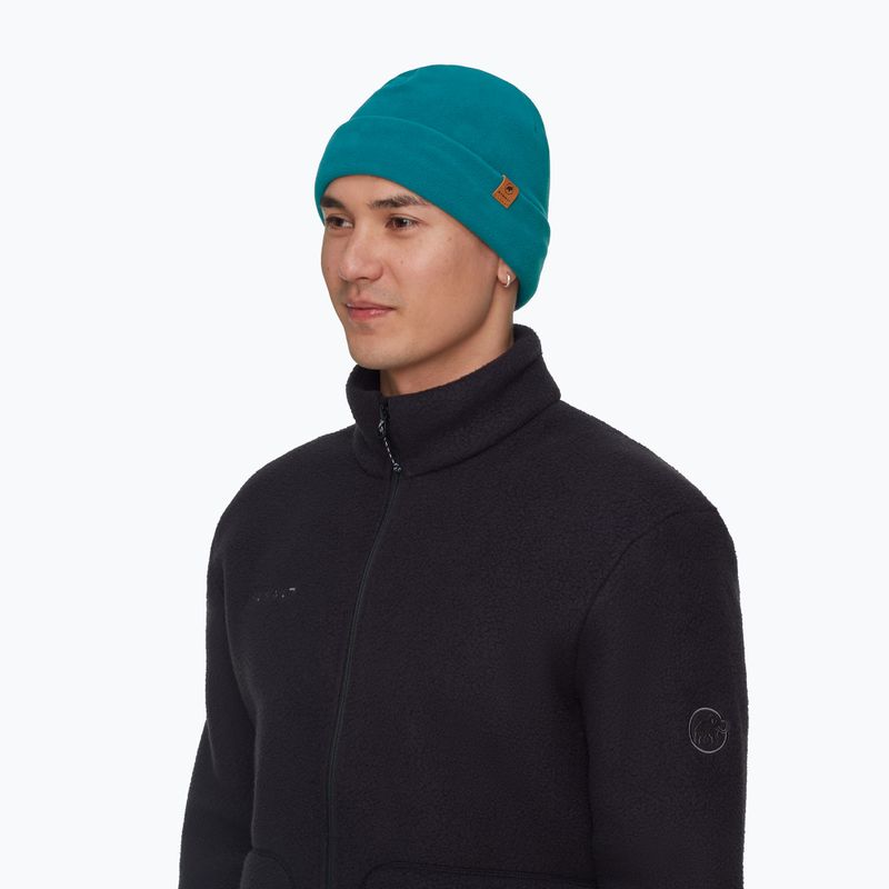 Шапка зимова Mammut Fleece deep teal 3