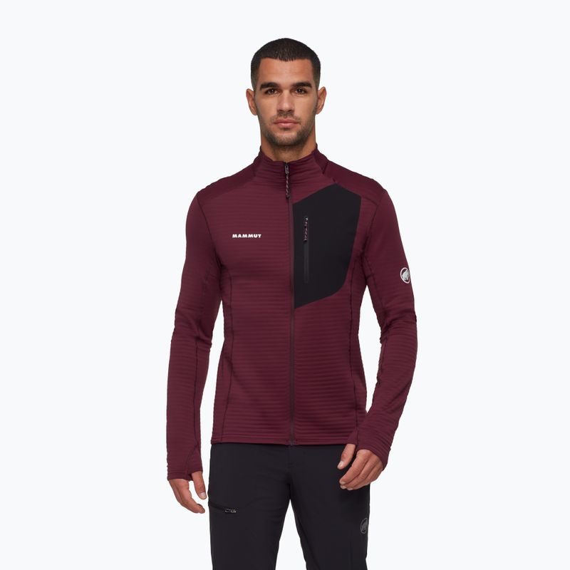 Чоловіча кофта Mammut Taiss Light ML wine/black