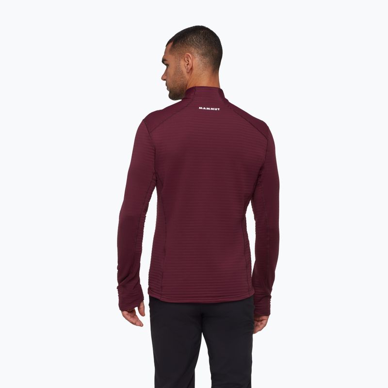 Чоловіча кофта Mammut Taiss Light ML wine/black 2