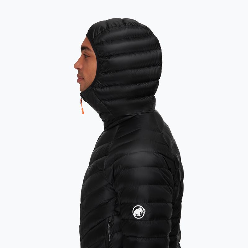 Пуховик чоловіча Mammut Broad Peak Insulation Hooded black 4