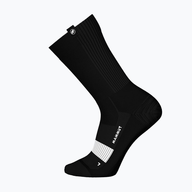 Шкарпетки Mammut All Mountain Targeted Cushion Merino Crew black/white