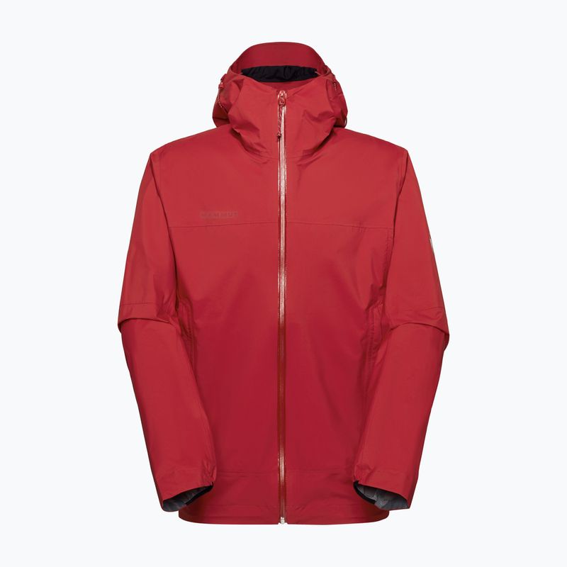 Куртка вітрозахисна чоловіча Mammut Ducan HS Hooded dark mammut red 8