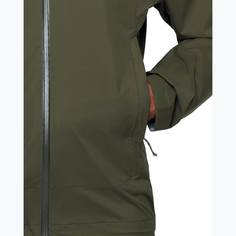 Куртка вітрозахисна чоловіча Mammut Ducan HS Hooded dark mesh 6