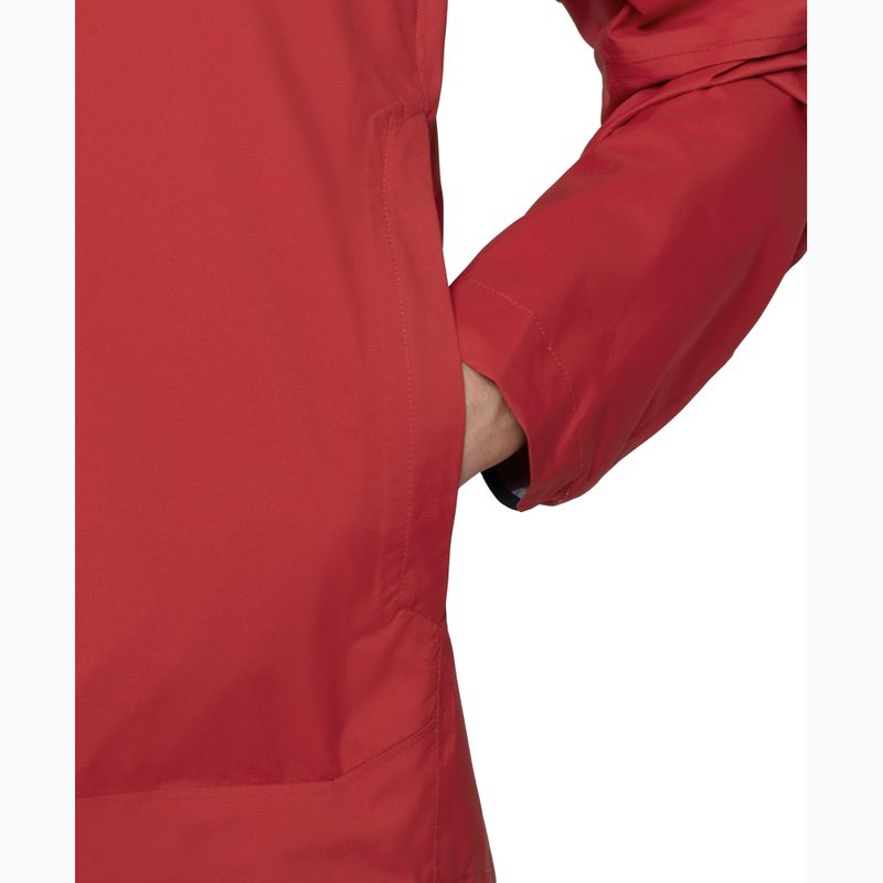 Куртка вітрозахисна жіноча Mammut Ducan HS Hooded dark mammut red 6