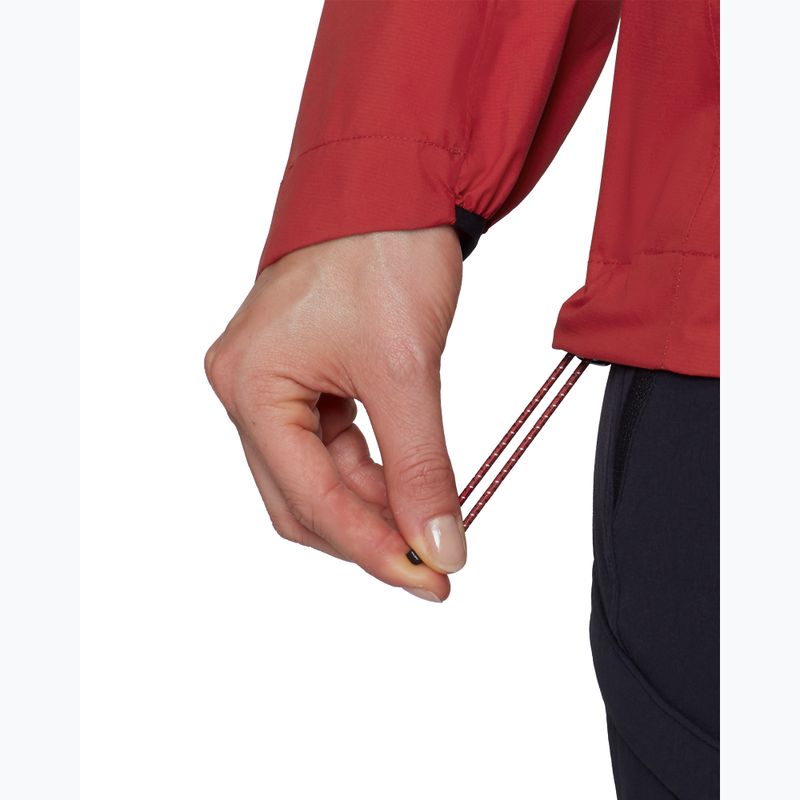 Куртка вітрозахисна жіноча Mammut Ducan HS Hooded dark mammut red 7