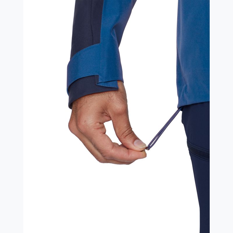 Куртка дощовик чоловіча Mammut Crater IV HS Hooded tschiel/marine 8