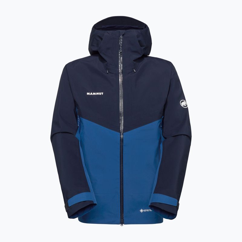 Куртка дощовик чоловіча Mammut Crater IV HS Hooded tschiel/marine 10