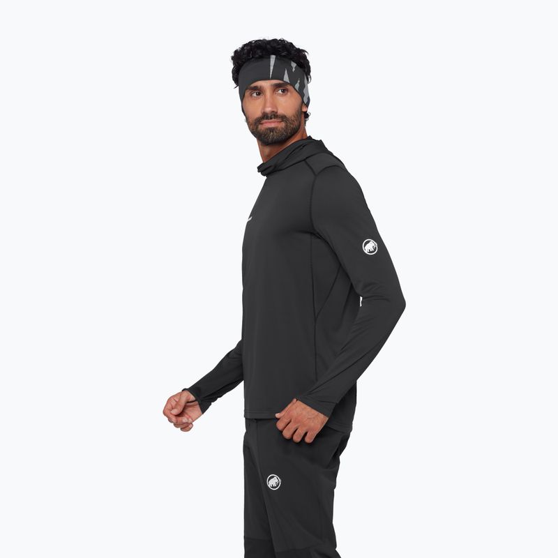 Кофта трекінгова чоловіча Mammut Selun FL Sun Hoody black 4