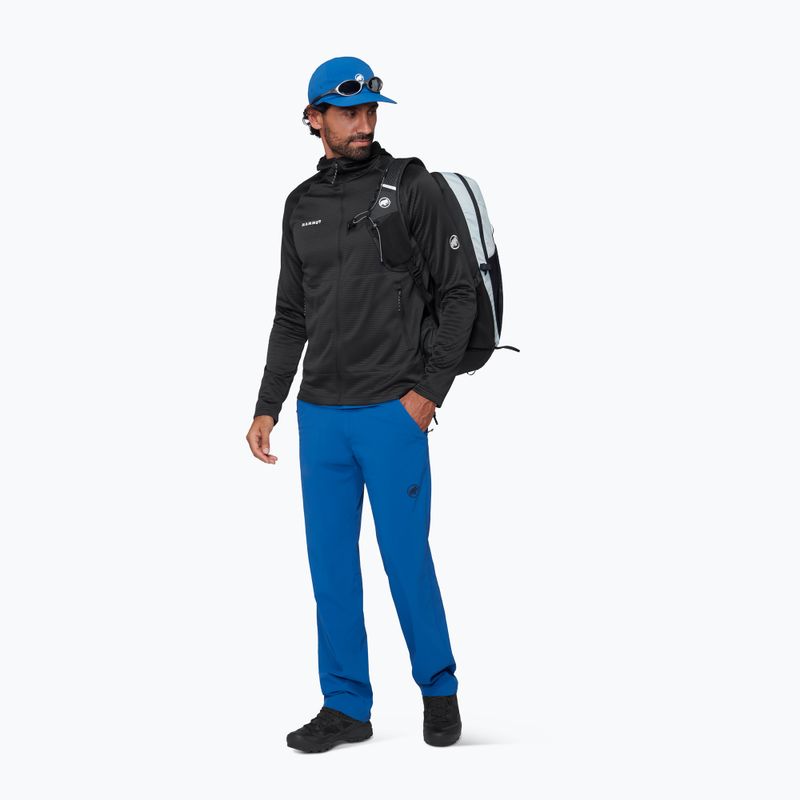 Кофта трекінгова чоловіча Mammut Crag ML Hooded black 2