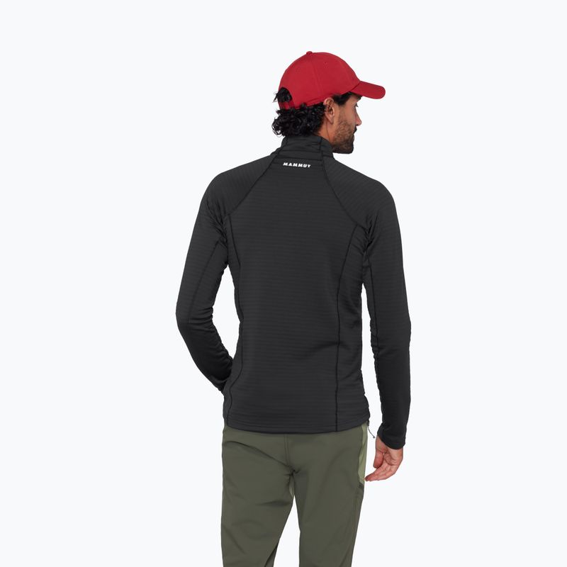 Кофта чоловіча Mammut Taiss ML Half Zip Pull black 3