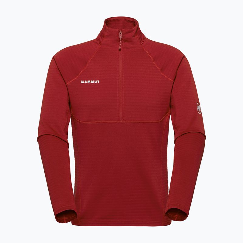 Кофта чоловіча Mammut Taiss ML Half Zip Pull dark mammut red 5