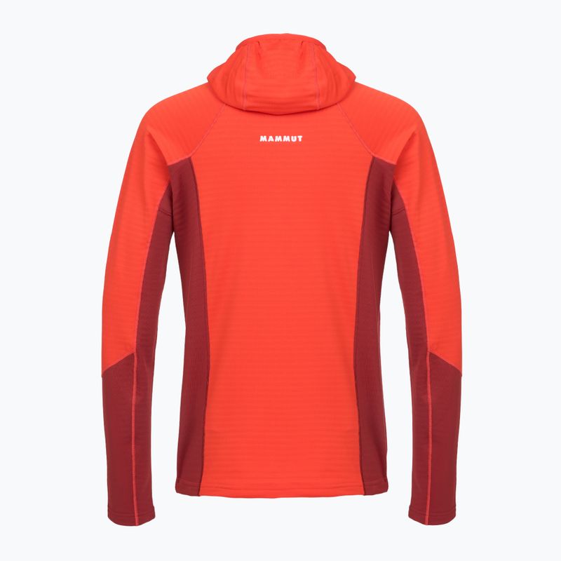 Кофта чоловіча Mammut Taiss ML Hooded mammut red/dark mammut 2