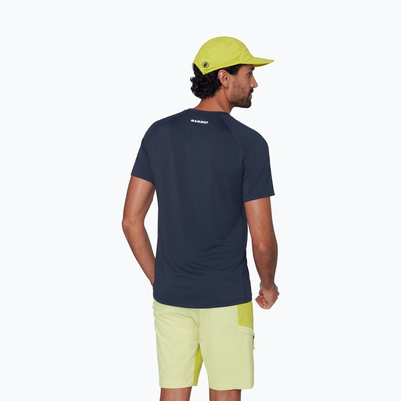 Футболка трекінгова чоловіча Mammut Ducan FL T-Shirt Men marine 3