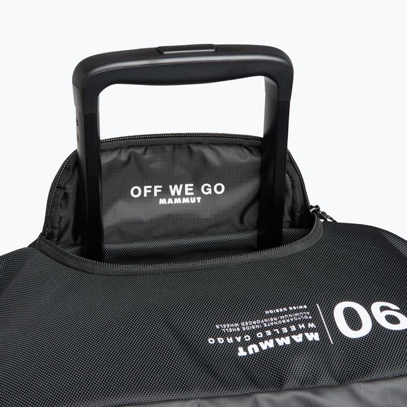 Валіза дорожня Mammut Wheeled Cargo 90 Black 5