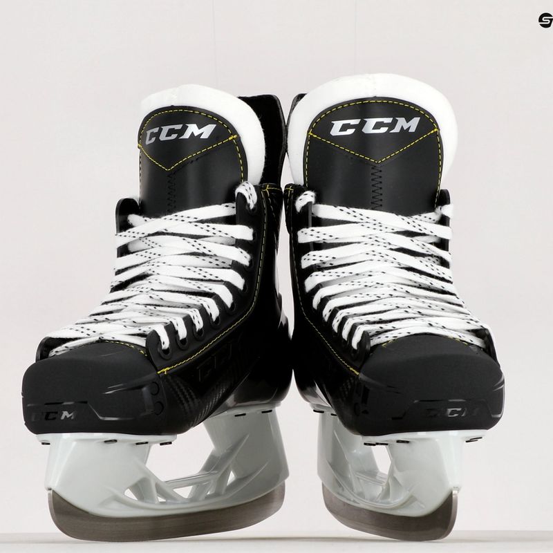 Ковзани хокейні дитячі CCM Super Tacks 9350 Junior чорні 9350JR 9