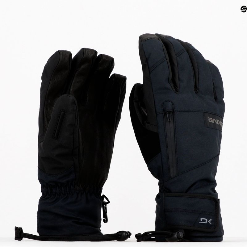 Рукавиці сноубордичні чоловічі Dakine Leather Titan Gore-Tex Short Glove black 13