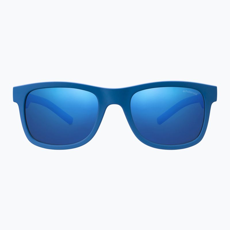 Окуляри сонцезахисні дитячі Polaroid PLD 8020/S blue/grey blue multilayer polarized 2