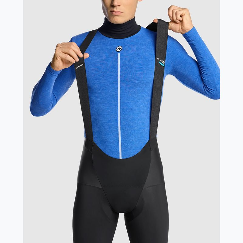 Лонгслів велосипедний чоловічий ASSOS Ultraz Winter Skin Layer P1 calypso blu 3