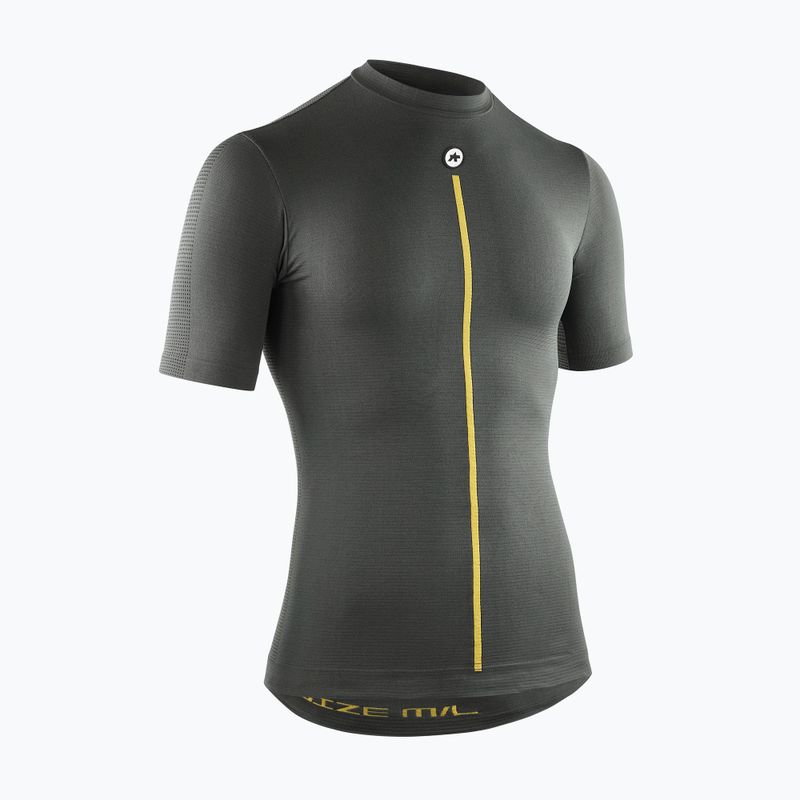 Футболка велосипедна чоловіча ASSOS Spring Fall Skin Layer P1 anthracite grey 3