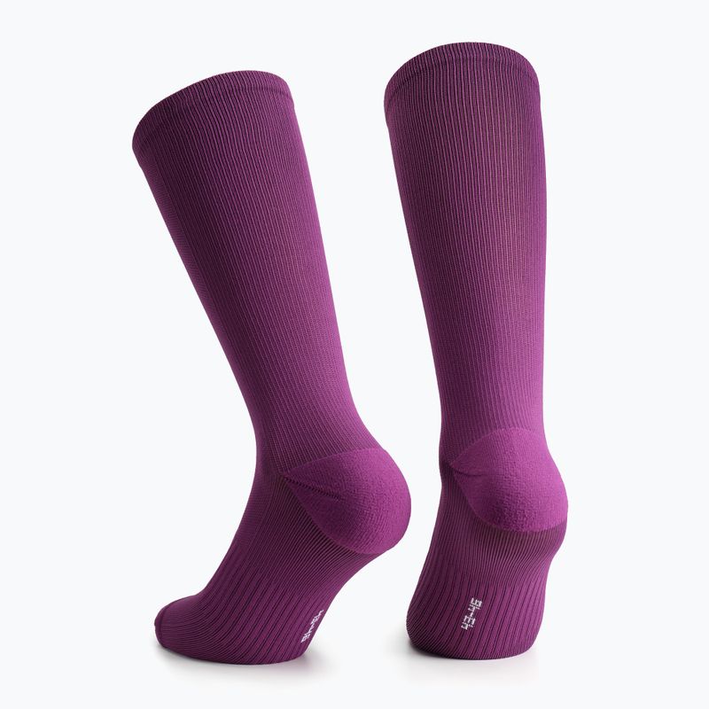 Шкарпетки велосипедні ASSOS Spring Fall Unisea alchemy purple 2