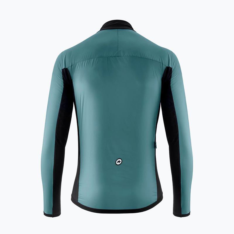 Куртка велосипедна чоловіча ASSOS Mille GT C2 Wind foundation green 2