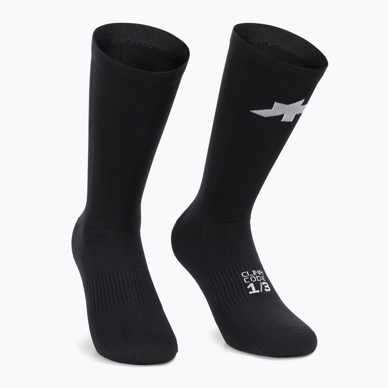 Шкарпетки ASSOS Racing S11 з прецизійного графіту