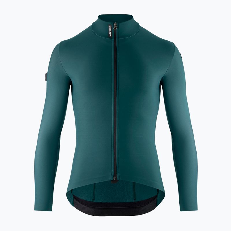 Кофта велосипедна чоловіча ASSOS Mille GT Spring Fall C2 foundation green