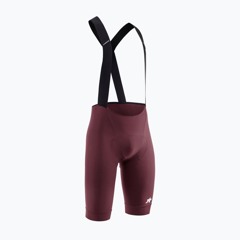 Шорти велосипедні чоловічі ASSOS Mille GT S11 Bib Shorts burgundy red 3
