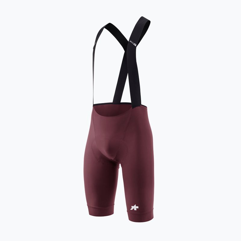 Шорти велосипедні чоловічі ASSOS Mille GT S11 Bib Shorts burgundy red 4