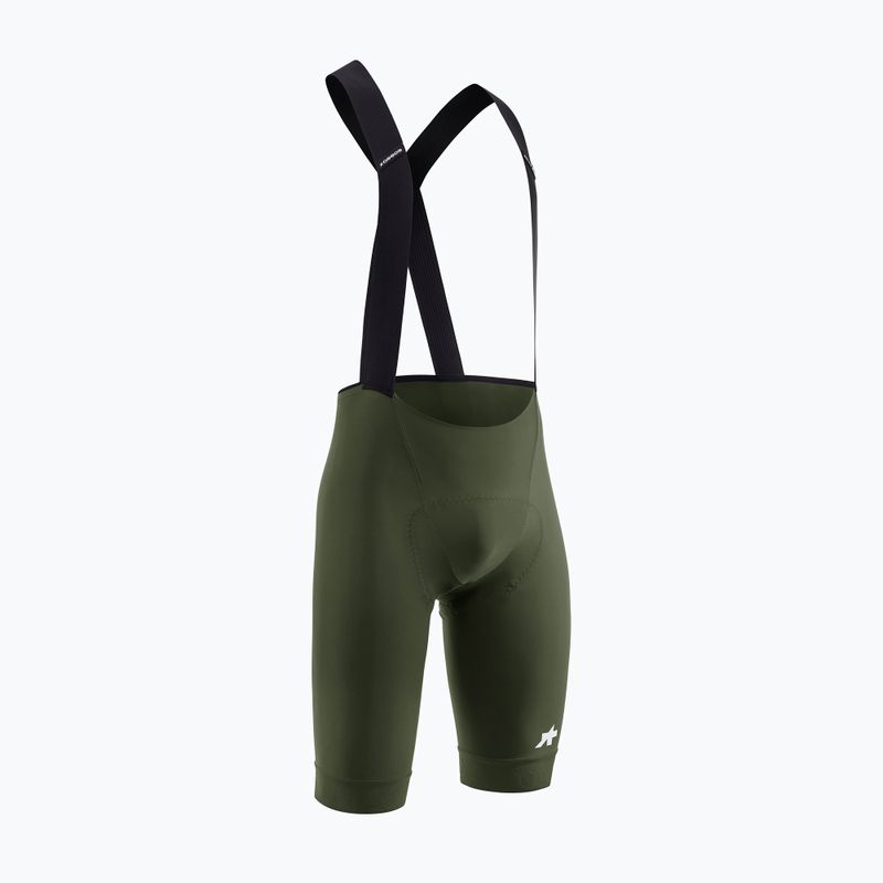 Шорти велосипедні чоловічі ASSOS Mille GT S11 Bib Shorts moss green 3