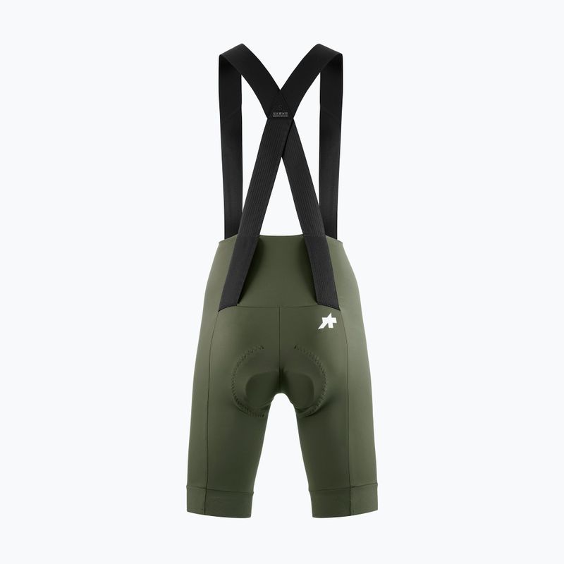 Шорти велосипедні жіночі ASSOS Uma GT S11 Bib Shorts W moss green 2