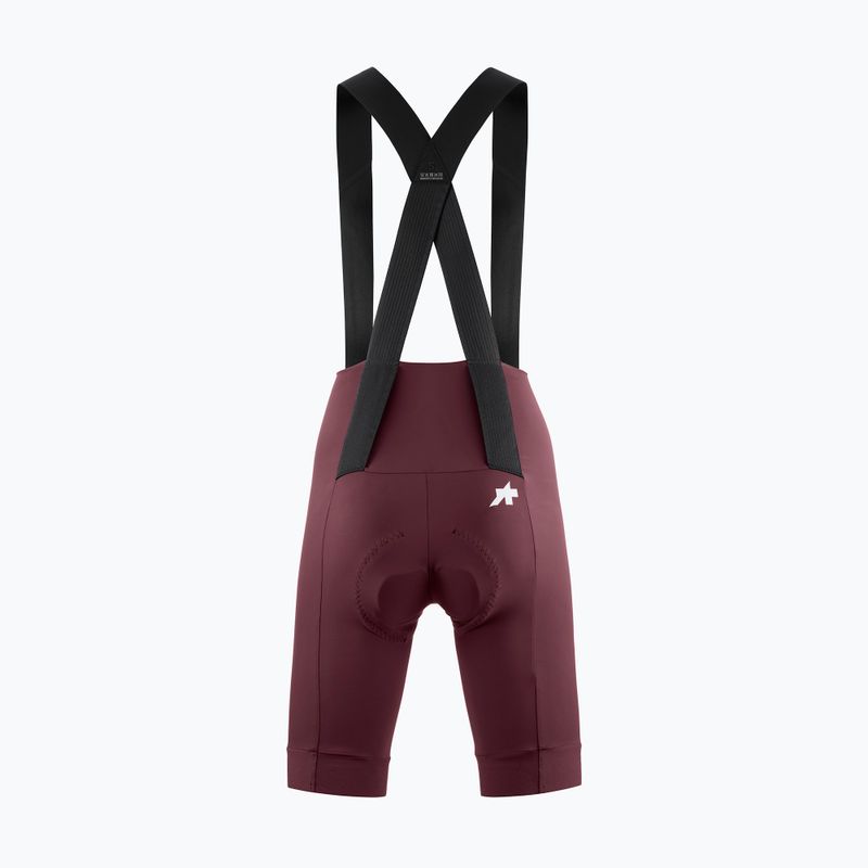 Шорти велосипедні жіночі ASSOS Uma GT S11 Bib Shorts W burgundy red 2