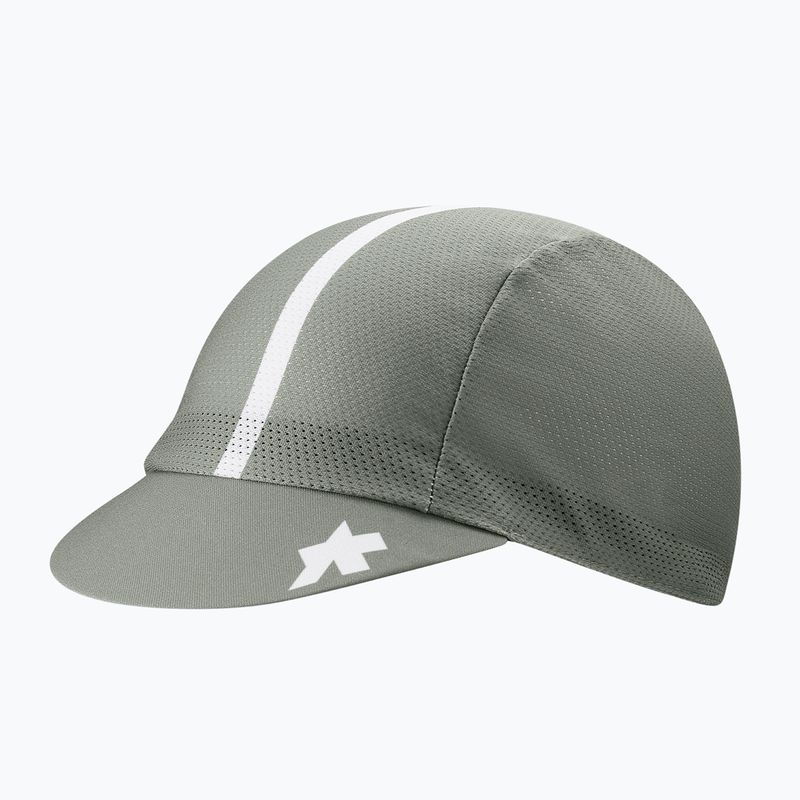 Велосипедна кепка з козирком ASSOS Endurance P1 edge green 2