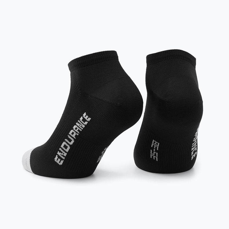 Шкарпетки ASSOS Endurance S11 Low black 2