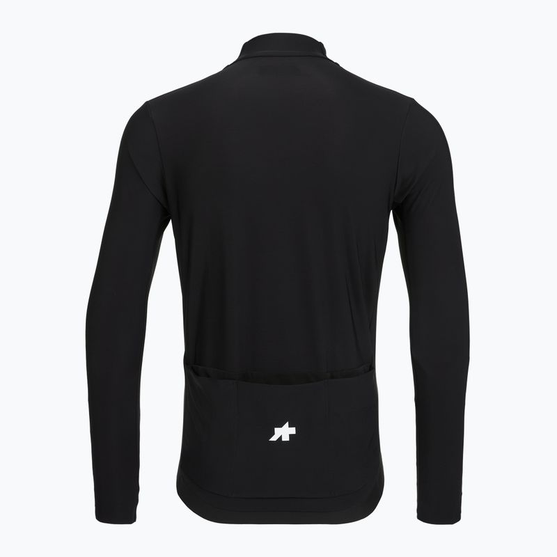 Лонгслів велосипедний чоловічий ASSOS Mille GT Spring Fall Jersey S11 black 2