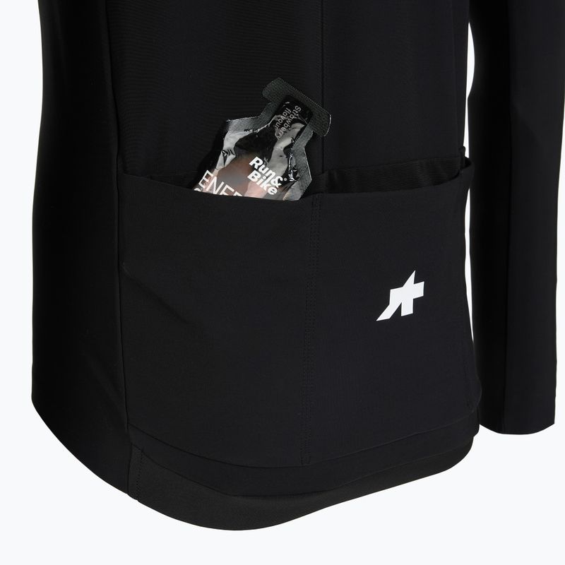 Лонгслів велосипедний чоловічий ASSOS Mille GT Spring Fall Jersey S11 black 4