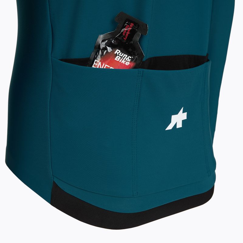 Лонгслів велосипедний чоловічий ASSOS Mille GT Spring Fall Jersey S11 deep petrol 4