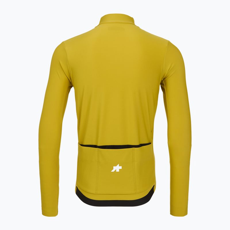 Лонгслів велосипедний чоловічий ASSOS Mille GT Spring Fall Jersey S11 golden yellow 2