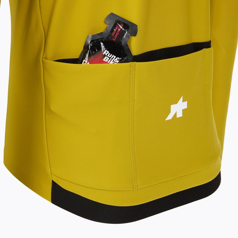Лонгслів велосипедний чоловічий ASSOS Mille GT Spring Fall Jersey S11 golden yellow 4