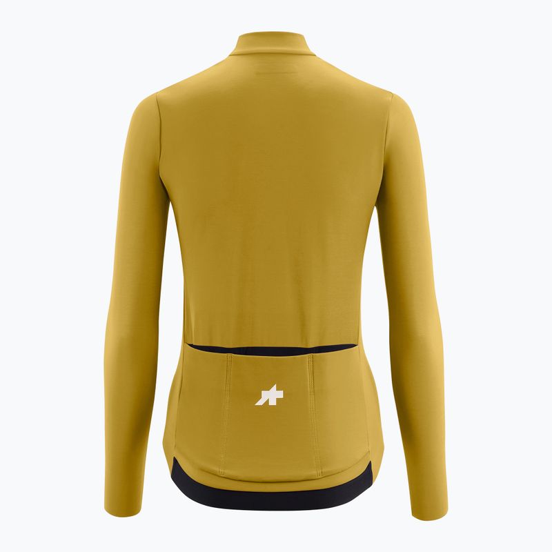 Лонгслів велосипедний жіночий ASSOS Mille GT Spring Fall Jersey S11 golden yellow 2