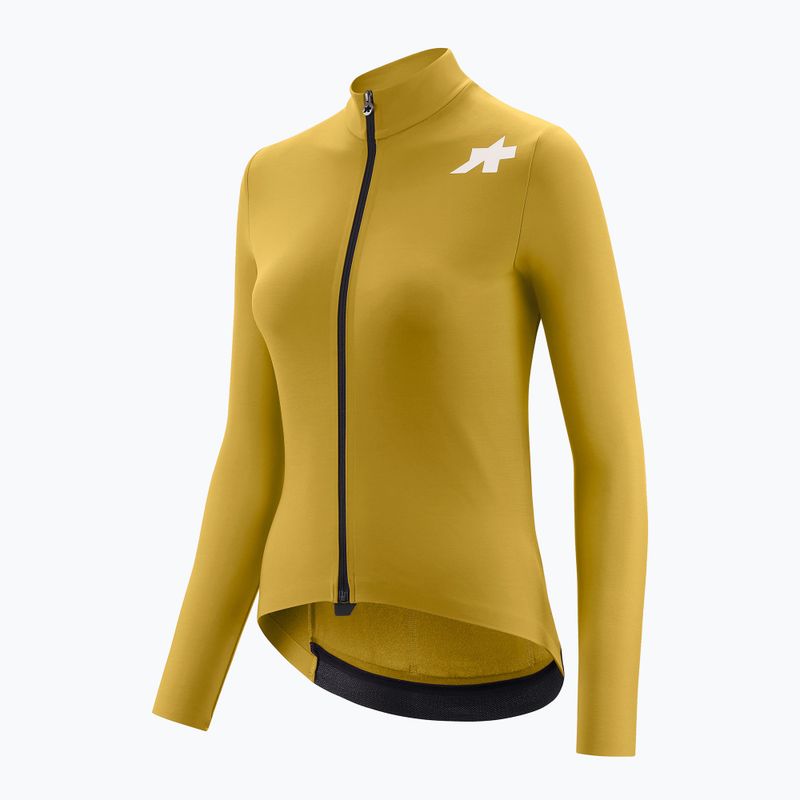 Лонгслів велосипедний жіночий ASSOS Mille GT Spring Fall Jersey S11 golden yellow 3