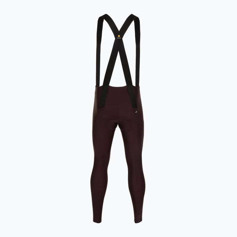 Штани велосипедні чоловічі ASSOS Mille GT Bib Tights S11 mulberry brown 2