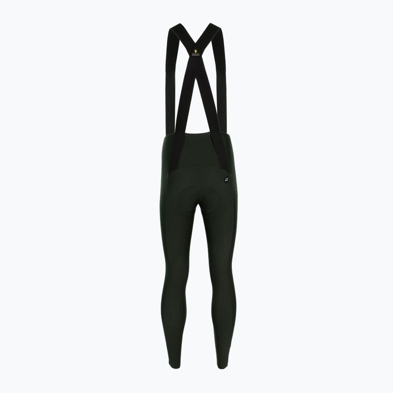 Шорти велосипедні жіночі ASSOS Uma GT Spring Fall Bib Tights S11 deep green 2